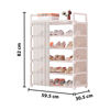 Imagen de Zapatera 5 niveles Con puerta plegable