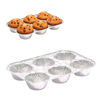 Imagen de Bandeja de aluminio desechable-2 pc-muffing/tartaletas-25,2x