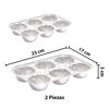 Imagen de Bandeja de aluminio desechable-2 pc-muffing/tartaletas-25,2x