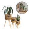 Imagen de Porta macetas Estilo Boho rustico x 3 piezas