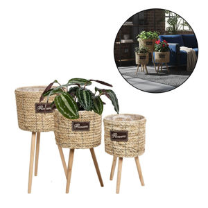 Imagen de Porta Macetas Deco Estilo Boho - Set x 3 piezas