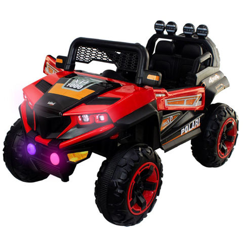 Imagen de Auto Jeep Batería USB Control Remoto Luces Led Lo Ideal Kid