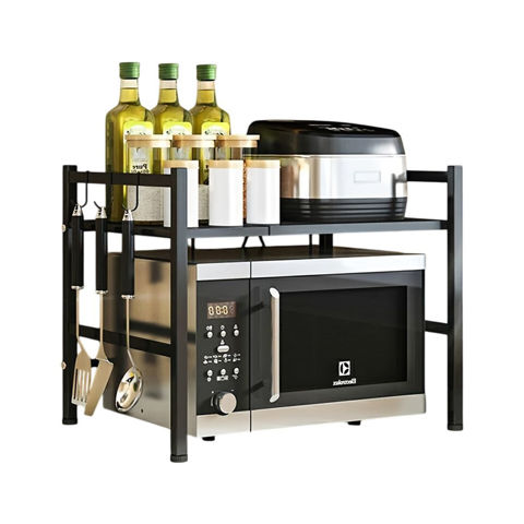 Imagen de Soporte para microndas - Estante organizador Ajustable