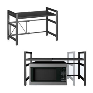 Imagen de Soporte para microndas - Estante organizador Ajustable