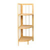 Imagen de Repisa en bambu tipo escalera 3 estantes - Esquinero