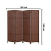 Imagen de Biombo separador 4 hojas  - 180 x 180 cm