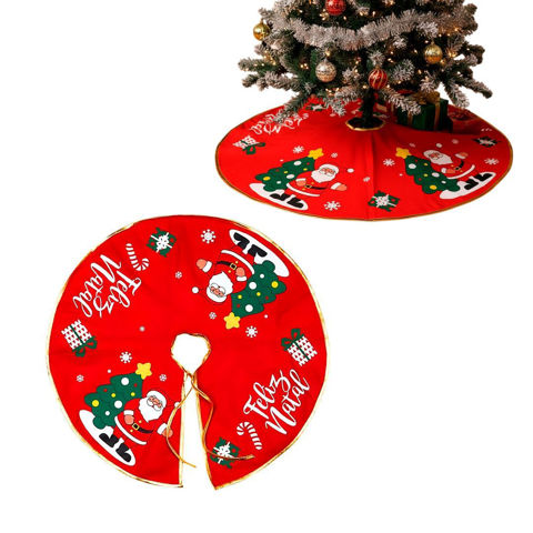 Imagen de Navidad pie de árbol estampado