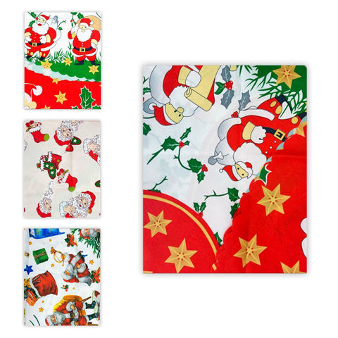 Imagen de Mantel redondo motivos navideños- 1,5mts Diseños surtidos