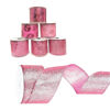 Imagen de Navidad cinta C/U - 6cmx2,7m- varios diseños rosa