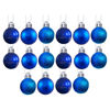 Imagen de Navidad bolas 6cm-caja por 16pc-azules-caja pvc