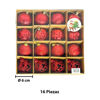 Imagen de Navidad bolas 6cm-caja por 16pc-rojo-caja