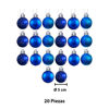 Imagen de Navidad bolas 5cm-caja por 20pc-azul-caja