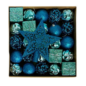 Imagen de Navidad chirimbolos 6cm. surtidos + puntero-caja por 26pc-az