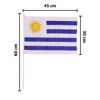 Imagen de Bandera de Uruguay  Mundial de Futbol 30x45cm