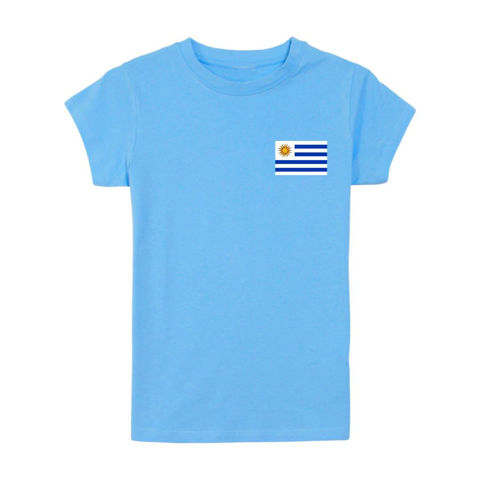 Imagen de Buzo manga corta de Uruguay Talles S, M, L, XL