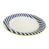 Imagen de Plato ceramica redondo circulos color -26,5cm.-4 colores