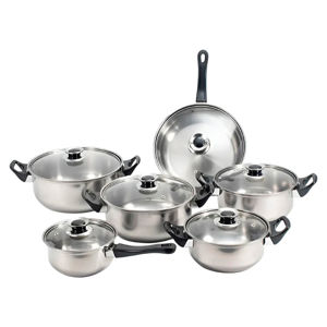 Imagen de Juego de batería de cocina -Juego de ollas 12 piezas