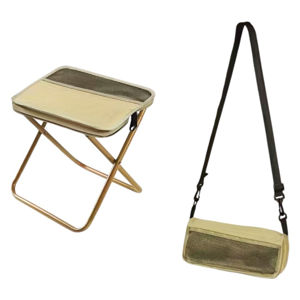 Imagen de Banqueta plegable con bolso para transportar-soporta 120 kg.