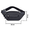 Imagen de Riñonera con 2 divisiones - Correa de cintura ajustable