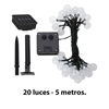 Imagen de Guirnalda Led Solar 5 Metros- 20 luces Multicolor
