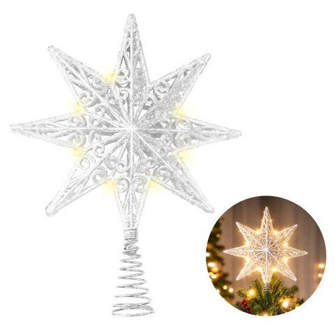 Imagen de Navidad puntero estrella con luz