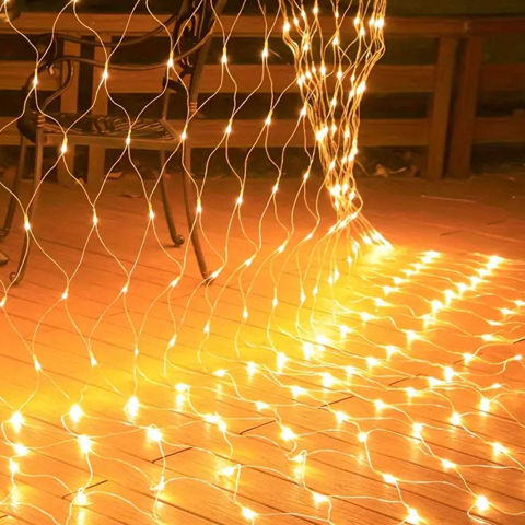 Imagen de Guirnalda Red de cortina de 120 luces led - 1.5 mts