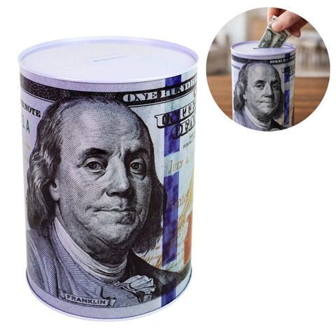 Imagen de Alcancia lata del dólar