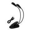 Imagen de Luz led doble con pinza para lectura-cable USB