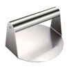 Imagen de Prensa Smasher para hamburguesas Smash 14cm Acero Inox
