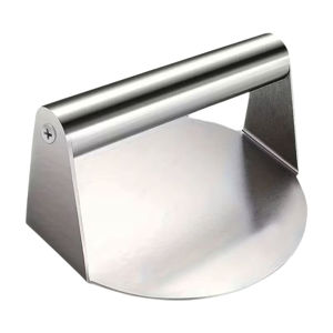 Imagen de Prensa Smasher para hamburguesas Smash 14cm Acero Inox