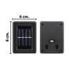 Imagen de Foco solar para pared exterior-doble iluminacion-8x6x2,3cm.