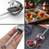 Imagen de Infusor de té  en acero inoxidable Diseño Corazón