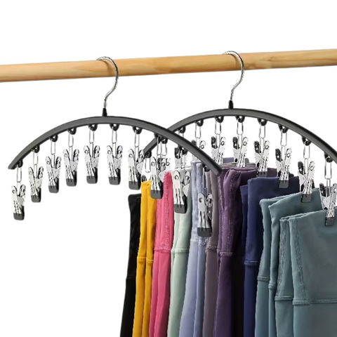 Imagen de Perchero con palillos para medias-3 colores metalico