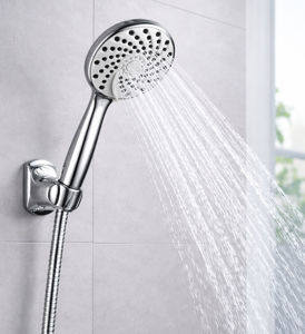 Imagen de Duchero roseta telefono ducha con colilla y soporte