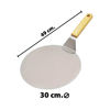 Imagen de Pala para pizza redonda-mango alto