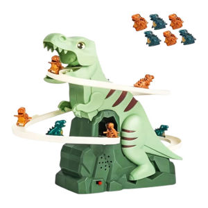 Imagen de Dinosaurio escalador-deslizante con musica en caja