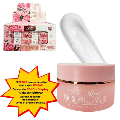 Imagen de Mascara facial Ushas-Rose-HA590-1