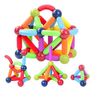 Imagen de Bloques magneticos en caja-42pcs