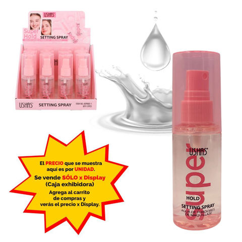 Imagen de Fijador de maquillaje Ushas spray- USP002-1