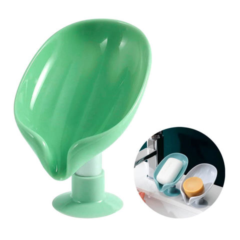 Imagen de Jabonera ventosa con pico escurridor