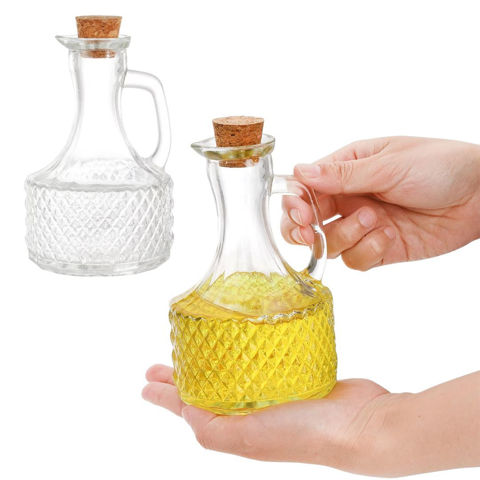 Imagen de Aceitero de vidrio con corcho