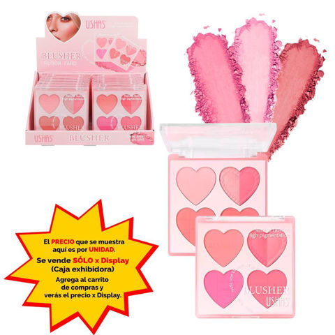 Imagen de Petaca Ushas rubores-corazones-UF097