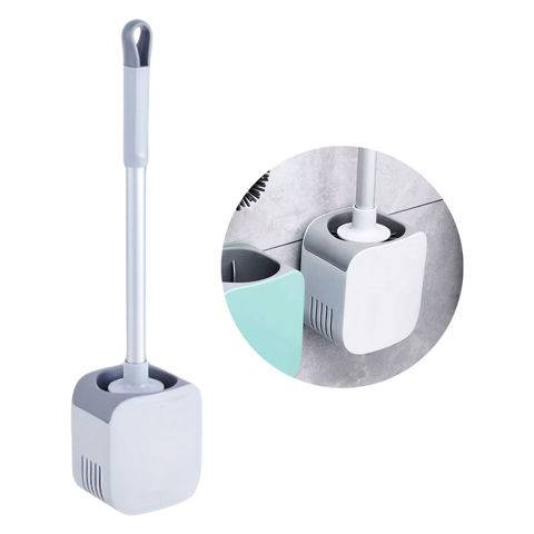 Imagen de Cepillo para inodoro con base autoadhesiva