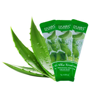 Imagen de Mascara facial humectante en crema de barro Aloe Ushas