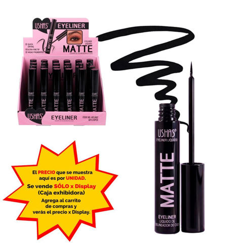 Imagen de Delineador Ushas de ojos liquido- UEL002