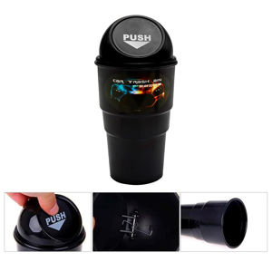 Imagen de Papelera Contenedor de Residuos para Auto tipo vaso